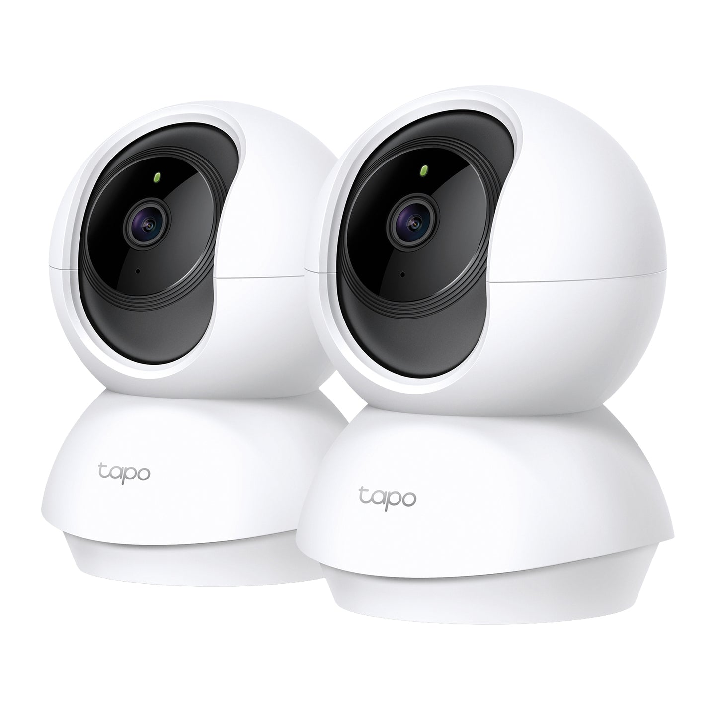 TP-Link Tapo C200P2 Pan Tilt Home Security WiFi Camera - 2 Pack