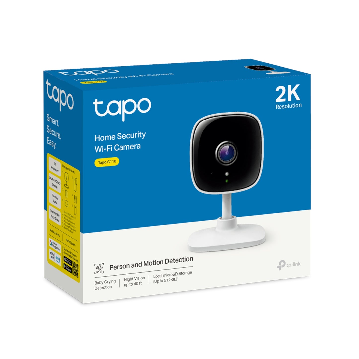 TP-Link Tapo C110 Home Security Wi-Fi Camera