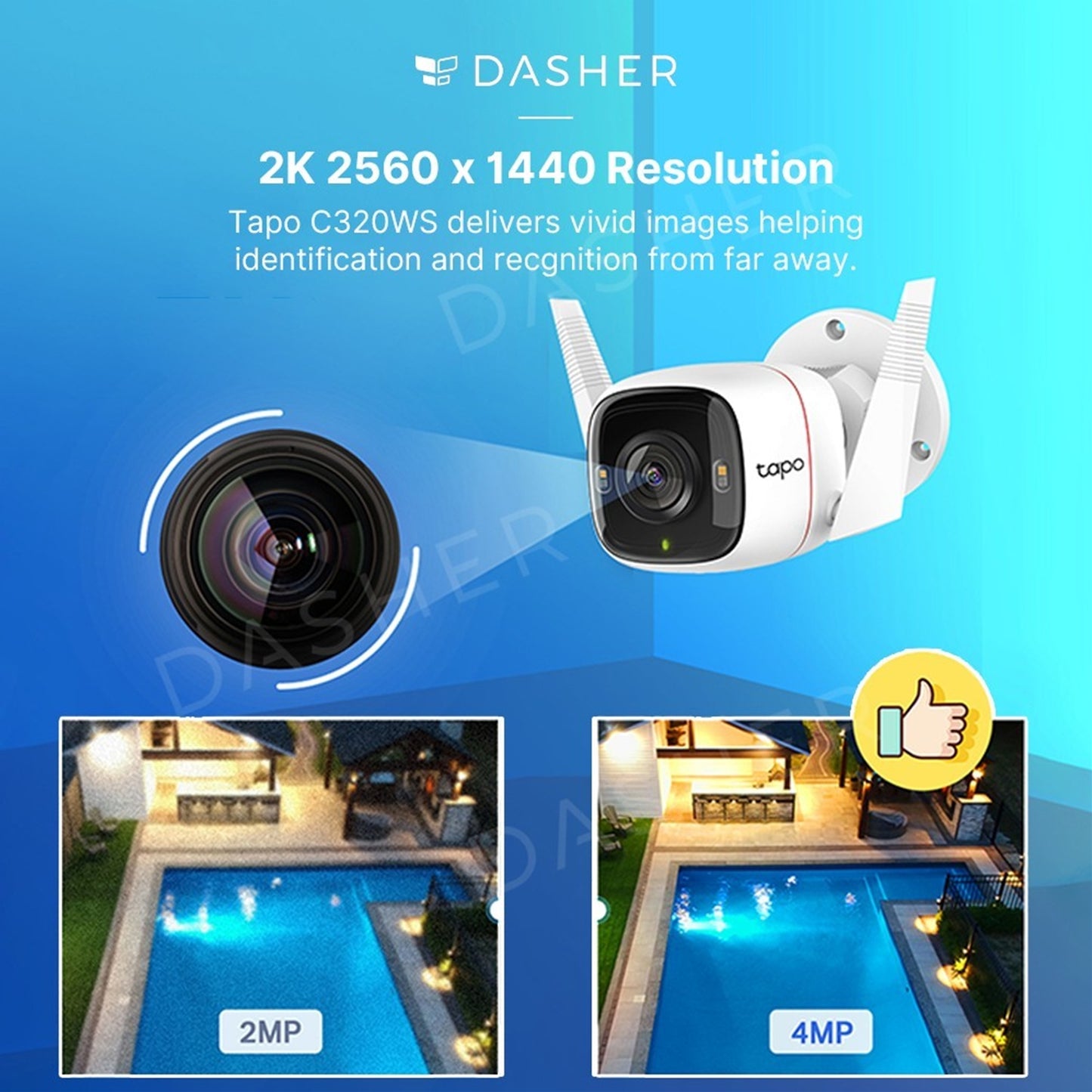TP-Link Tapo C320WS Outdoor Security Wi-Fi Camera