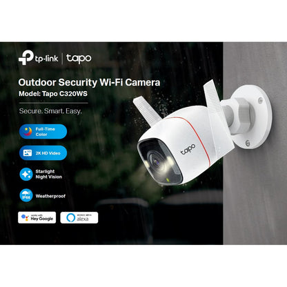 TP-Link Tapo C320WS Outdoor Security Wi-Fi Camera