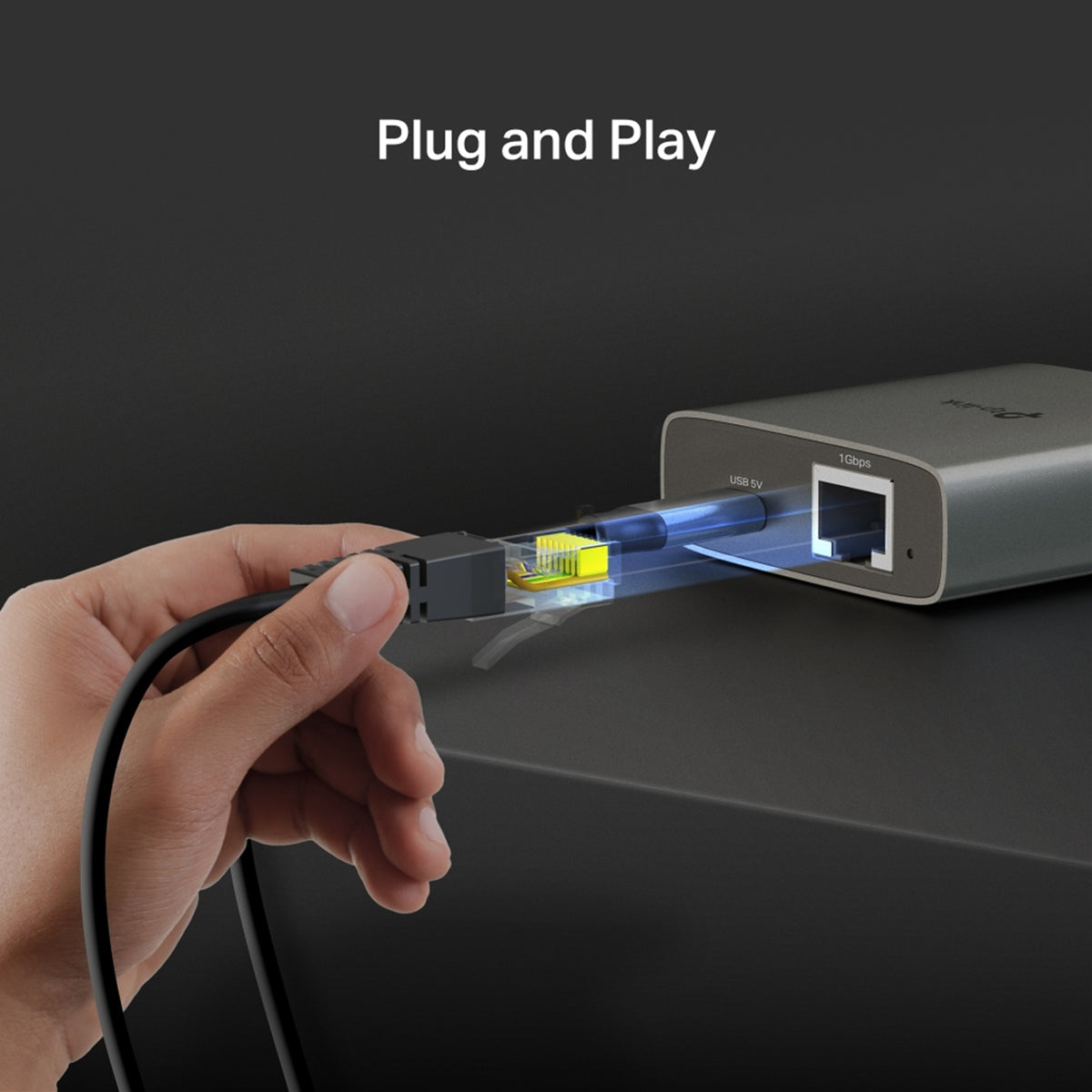 TP-Link EH210 1 to 2 Gigabit Ethernet Splitter