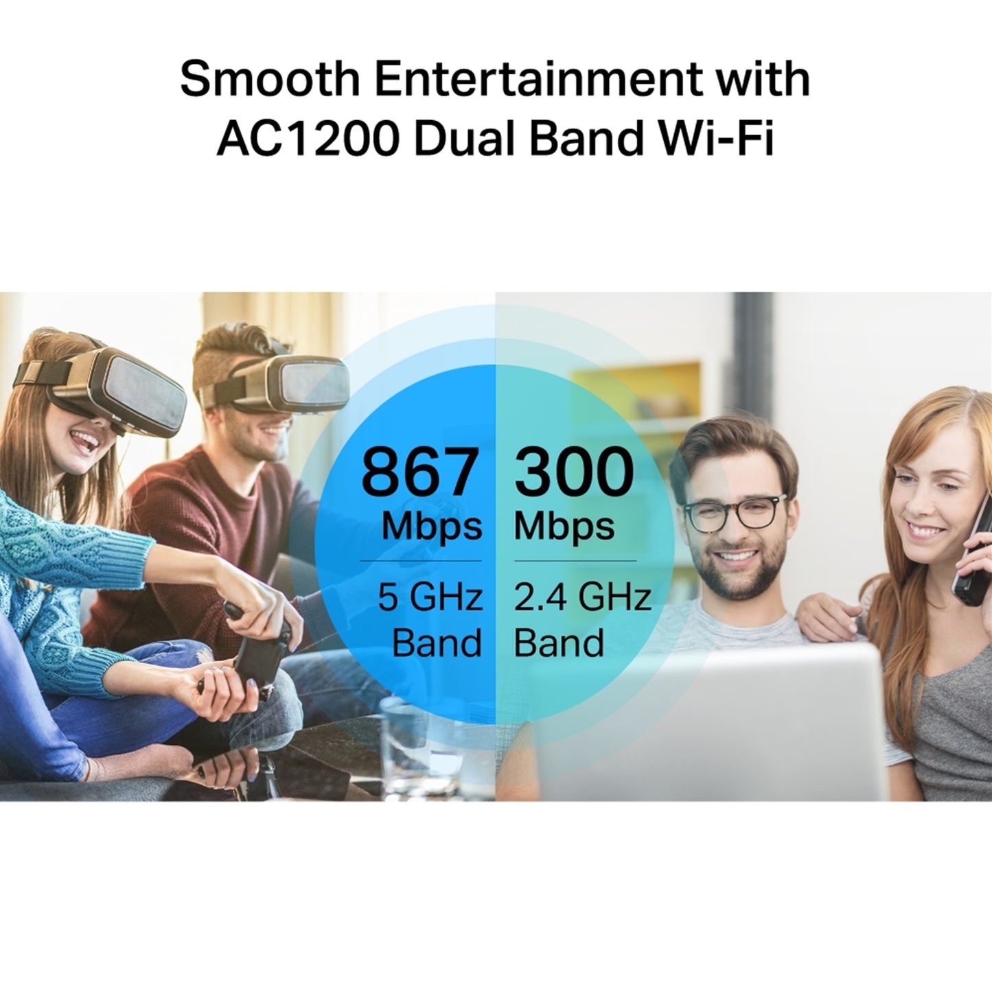 TP-Link Archer C6 AC1200 Dual-Band Wi-Fi Router