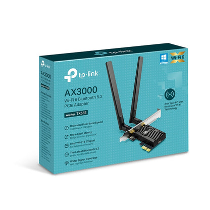 TP-Link Archer TX55E AX3000 Dual Band Wi-Fi 6 Bluetooth PCI Express Adapter