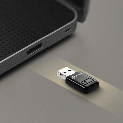 TP-Link TL-WN823N N300 Mini Wi-Fi USB Adapter, QSS button