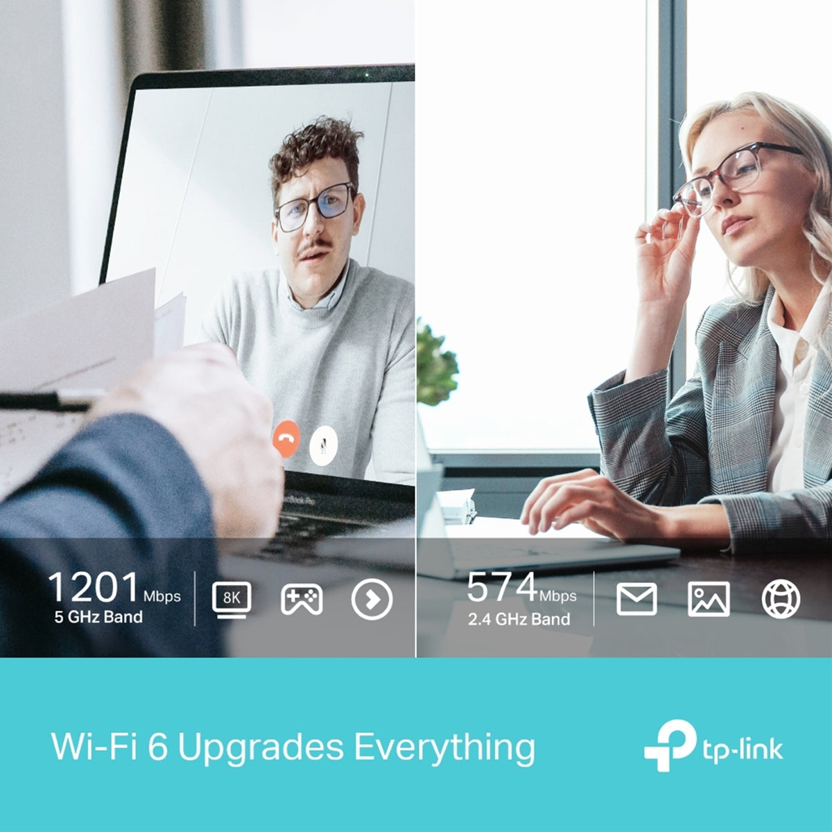 TP-Link Archer TX20U AX1800 High Gain Dual Band Wi-Fi 6 USB Adapter