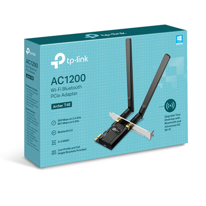 TP-Link Archer T4E AC1200 Wi-Fi and Bluetooth 5.0 PCI Express Adapter
