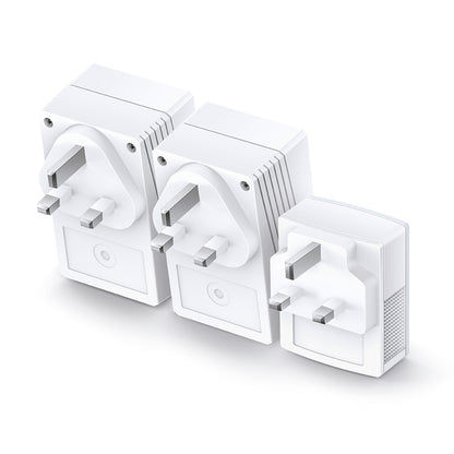 TP-Link TL-WPA4220 TKIT AV600 Powerline Wi-Fi Booster 2 LAN, 3 units