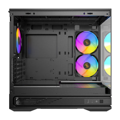 Antec Constellation C2M ARGB Micro-ATX PC Case in Black