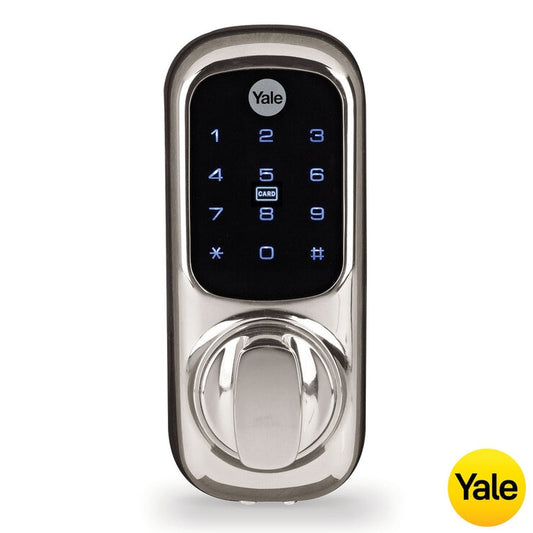 Yale Keyless Smart Lock available in Chrome