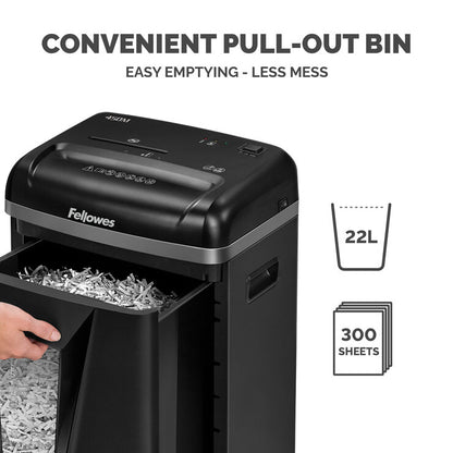 Fellowes Powershred 450M Micro Cut Shredder 9 Sheet