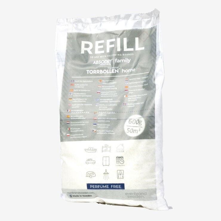 Absodry Moisture Absorber Bundle With Refills and Textile