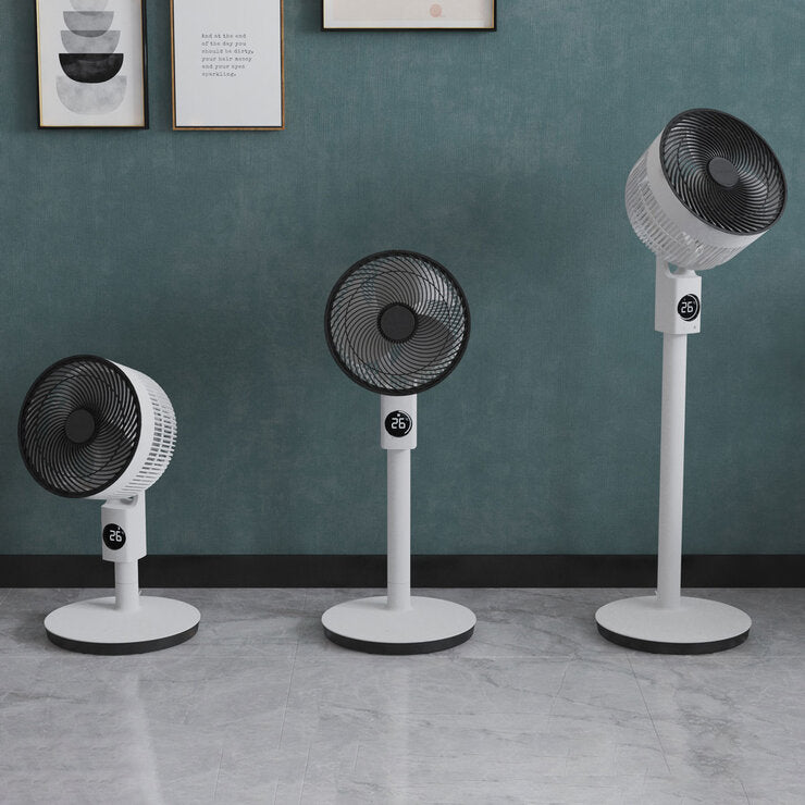 Meaco Sefte 10 Inch 3-in-1 Pedestal Air Circulator Fan