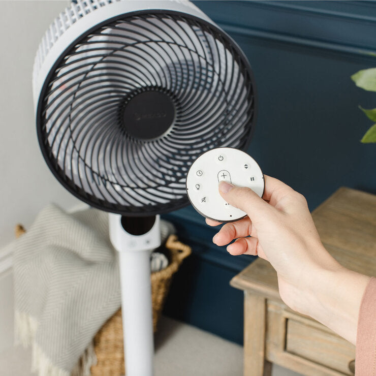 Meaco Sefte 10 Inch 3-in-1 Pedestal Air Circulator Fan