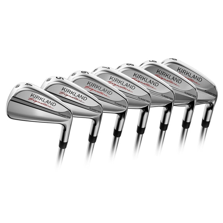 Kirkland Signature 7 Piece Golf Iron Set, Stiff Flex