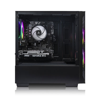 AWD-IT Defiant 3 Gaming Desktop PC, AMD Ryzen 5, 16GB RAM, 1TB SSD, RTX 3050
