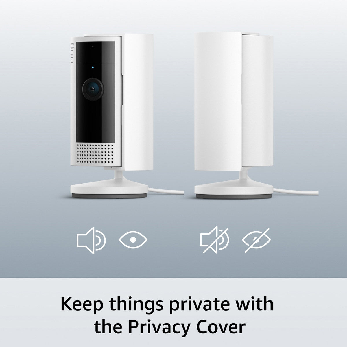 Ring Wired Indoor Camera 2 Pack in Black