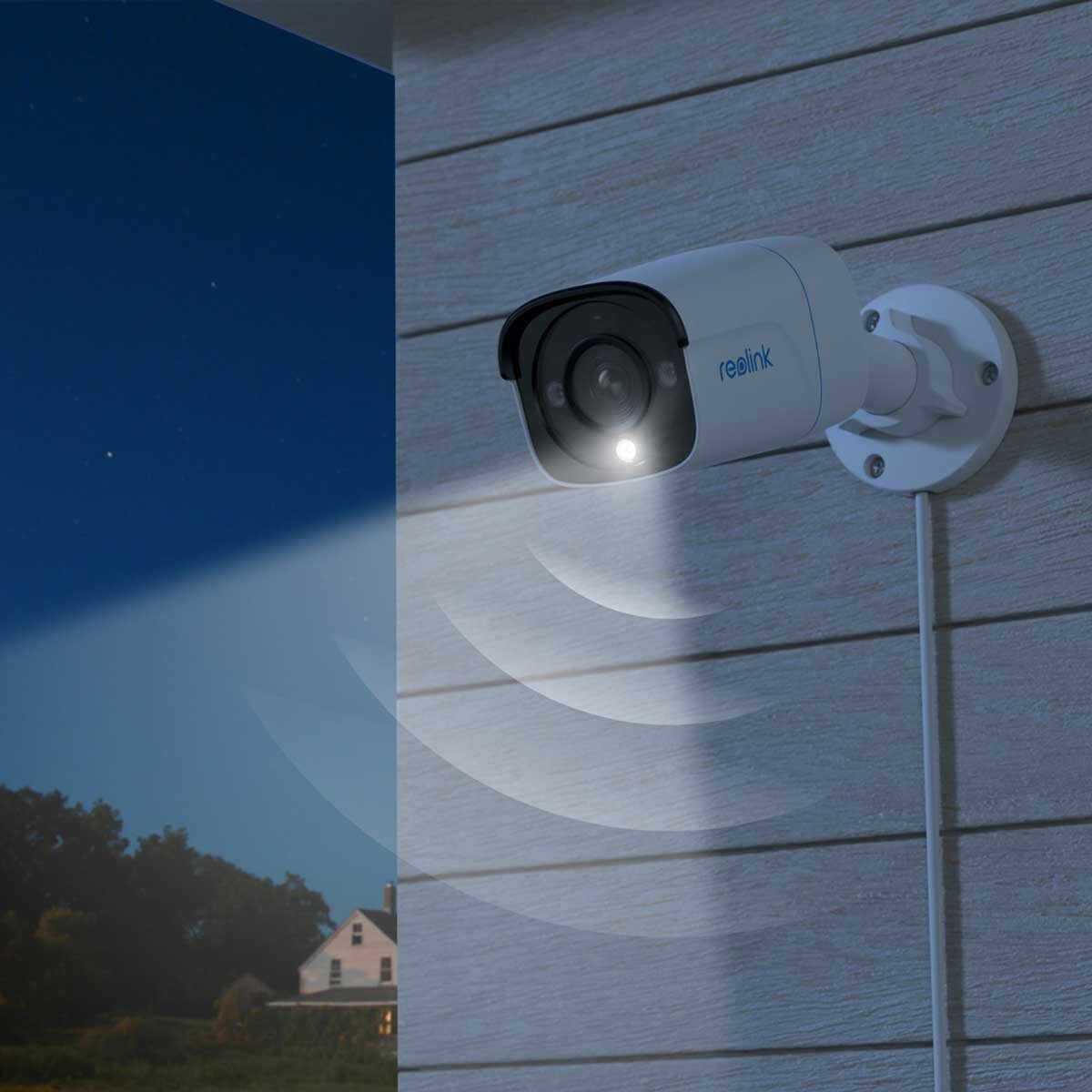 Reolink 8MP 4K UHD NVR PoE AI 16 x channel / 8 x Bullet camera Kit with 4TB HDD