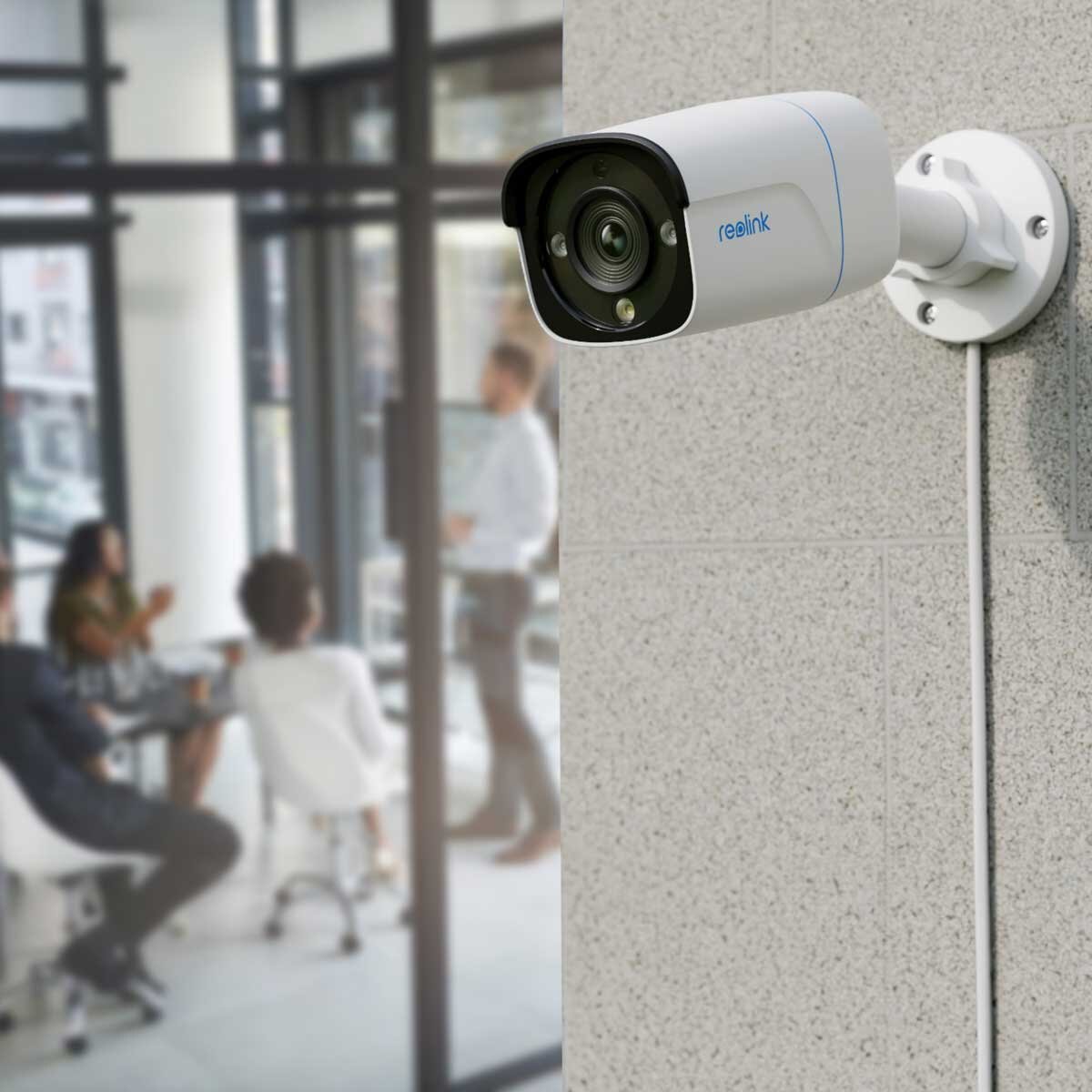 Reolink 8MP 4K UHD NVR PoE AI 16 x channel / 8 x Bullet camera Kit with 4TB HDD