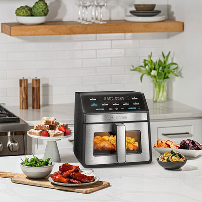 Gourmia 7.6L Digital Air Fryer With Light & Window