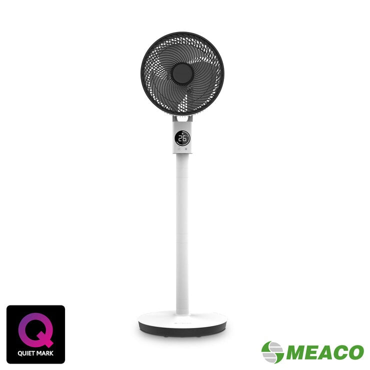 Meaco Sefte 10 Inch 3-in-1 Pedestal Air Circulator Fan