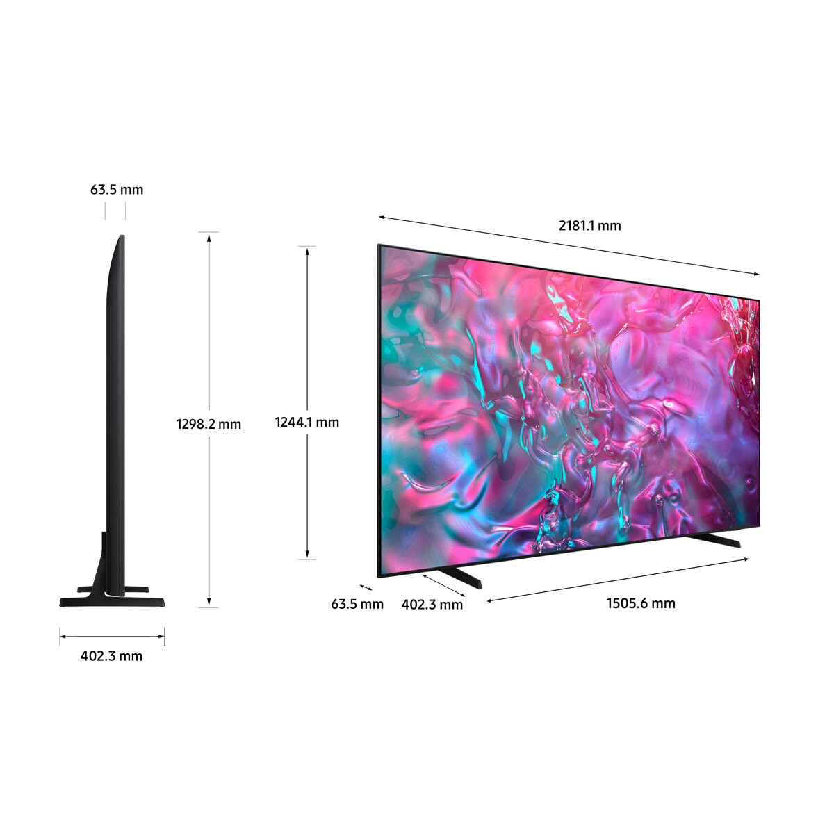 Samsung UE98DU9000UXXU 98 Inch LED 4K Ultra HD Smart TV