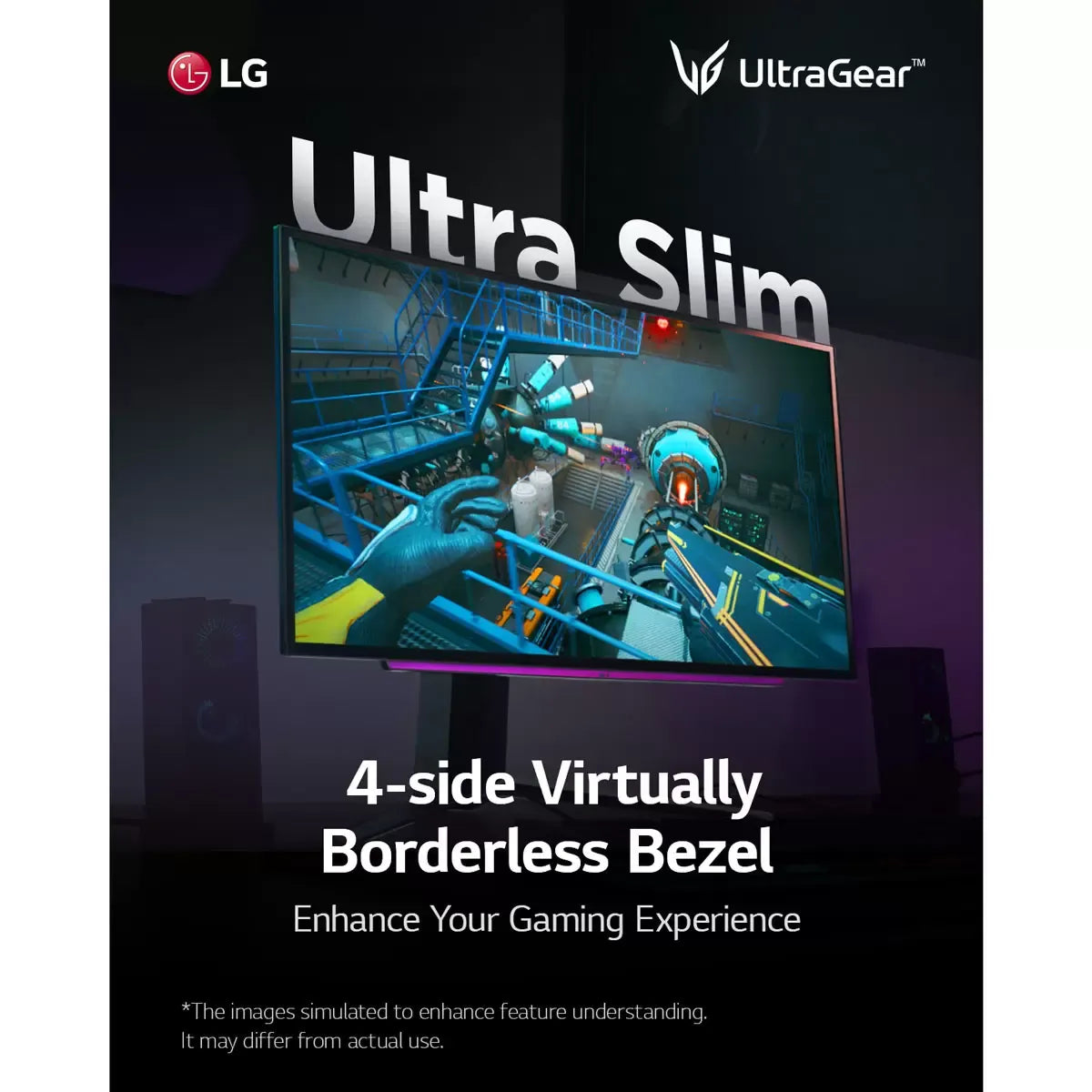 LG UltraGear 27 Inch QHD 240Hz OLED Gaming Monitor