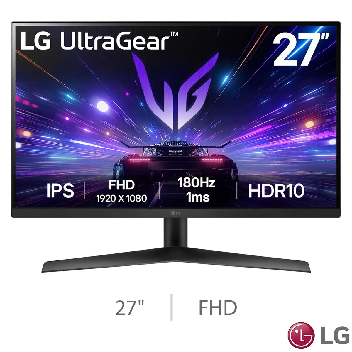 LG UltraGear 27 Inch Full HD 180Hz IPS Gaming Monitor