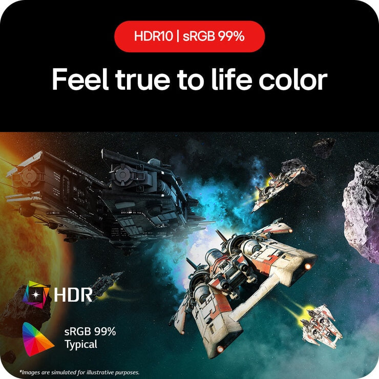 LG UltraGear 27 Inch Full HD 180Hz IPS Gaming Monitor, 27GS60F-B