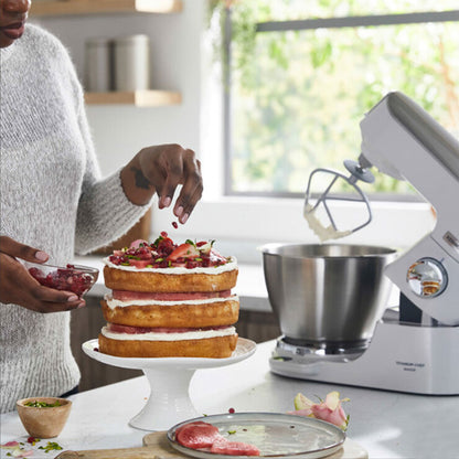 Kenwood Titanium Chef Baker Stand Mixer in White, KVC65.001WH