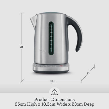 The Sage Smart Kettle Luxe, SKE825BSS3GUK1