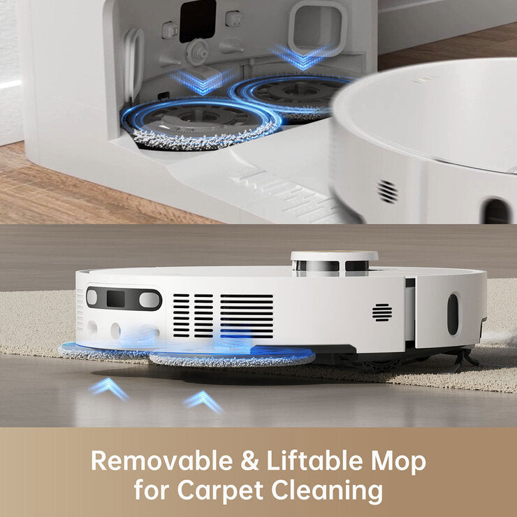 Dreame X40 Ultra Complete Robot Vacuum & Mop with Self-Cleaning and Auto-Empty
