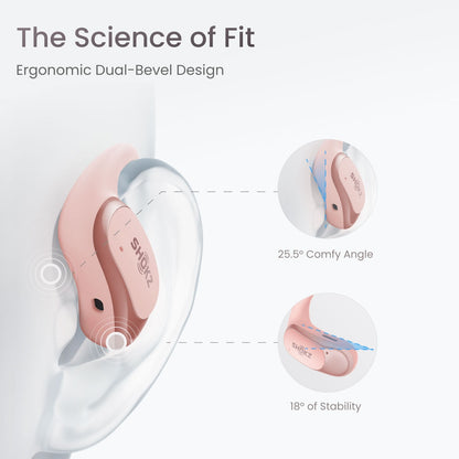 Shokz OpenFit Air Open-Ear Headphones in Pink