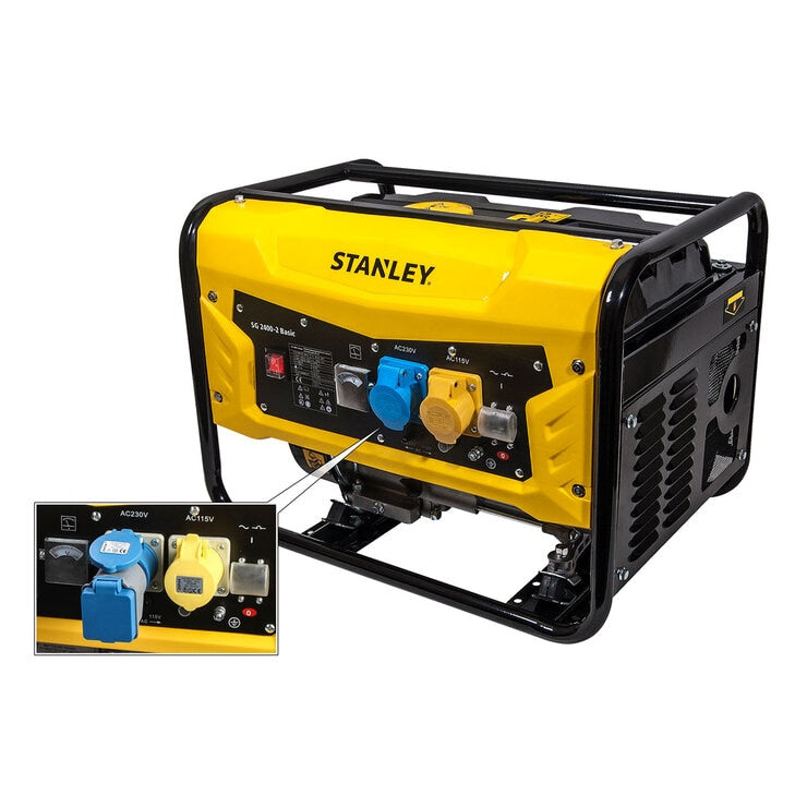 Stanley 2400W Dual Voltage Generator, SG400