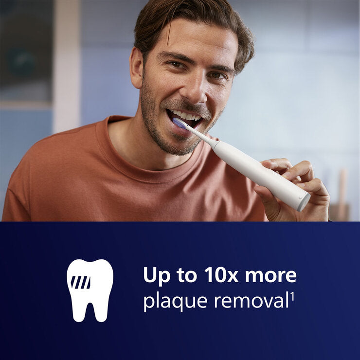 Philips Sonicare 6500 Series Electric Toothbrush, Dual Pack in Black & White