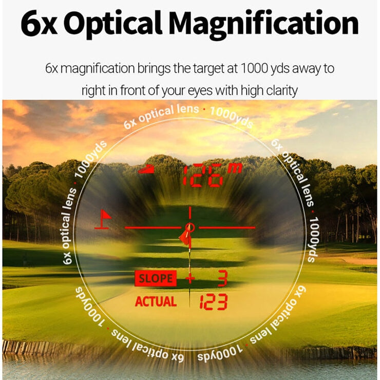 Voice Caddie L6 Laser Golf Rangefinder