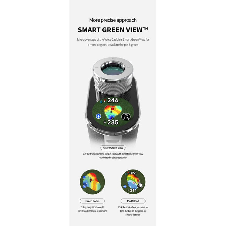 Voice Caddie SL3 GPS Golf Rangefinder