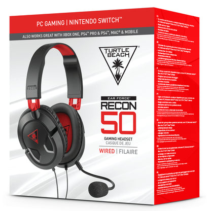Turtle Beach Recon 50 Gaming Headset Wired Black