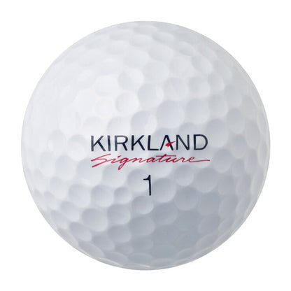 Kirkland Signature 3-Piece Urethane Cover White Golf Balls - 24 Pack