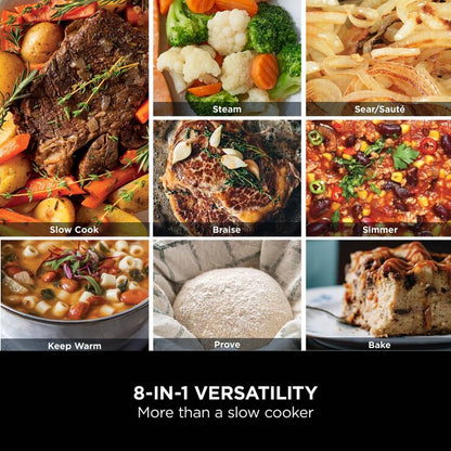 Ninja Foodi 8-in-1 PossibleCooker Slow Cooker, MC1001UK