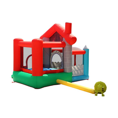 Happy Hop Happy House Bouncy Castle, Ball Pit & Slide (3+ Years)