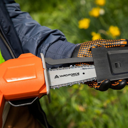 Yard Force 20V 12cm Mini Chainsaw 20V (2Ah) Battery & Charger Bundle