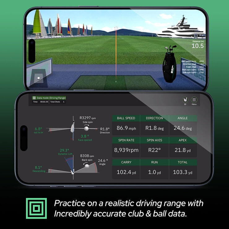 Square Golf Simulator Home Studio Bundle