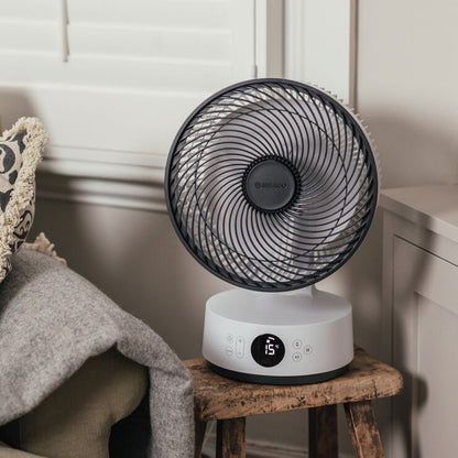 Meaco Sefte 10 Inch Corded Desktop Cooling Fan in White