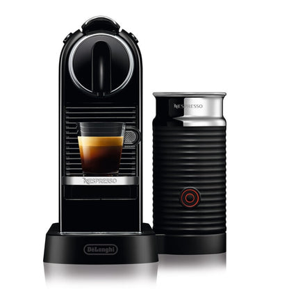 Nespresso by De'Longhi Citiz Capsule Coffee Machine & Aeroccino Milk Frother