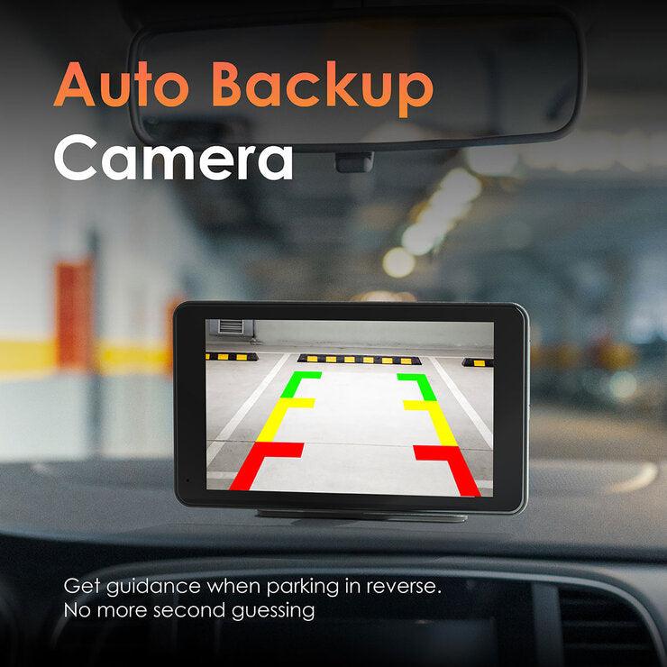 Rexing Wireless Multimedia Receiver CPDuo-7 - CarPlay + Android Auto + Dash Cam