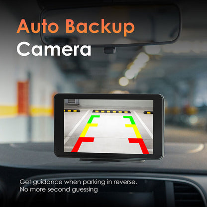 Rexing Wireless Multimedia Receiver CPDuo-7 - CarPlay + Android Auto + Dash Cam