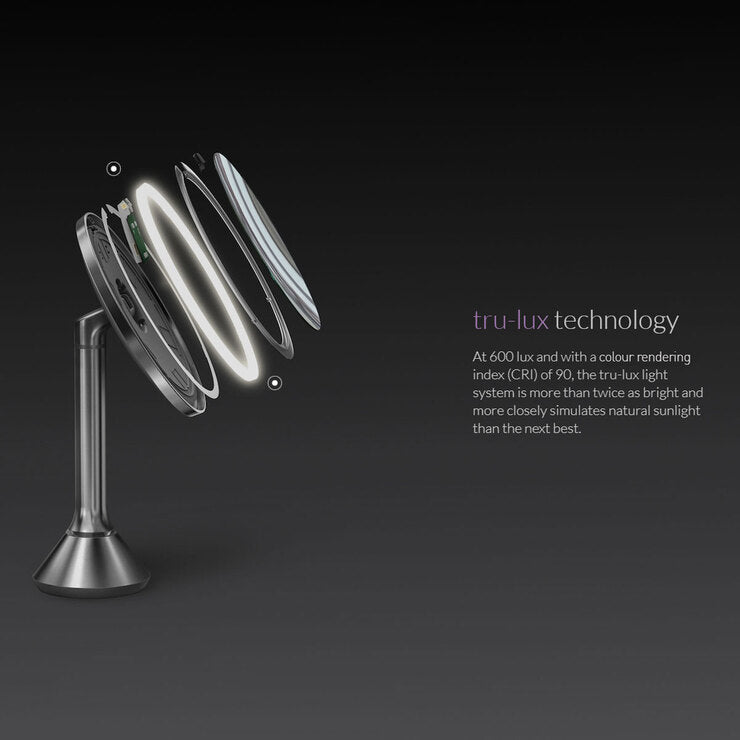Simplehuman 8 Inch Round Magnification Sensor Mirror