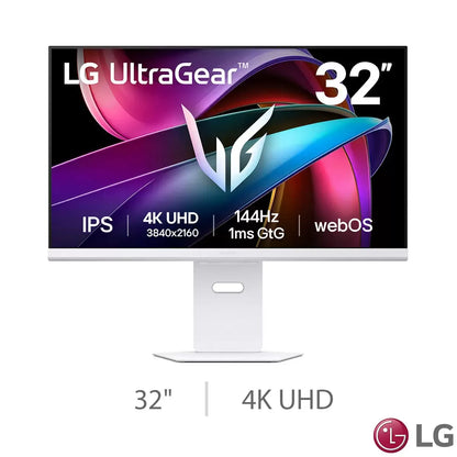 LG UltraGear 32 Inch 4K 144Hz IPS Smart Gaming Monitor