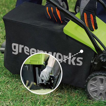 Greenworks 48V 36cm Cordless Lawn Mower & 24V 25cm Line Trimmer Bundle