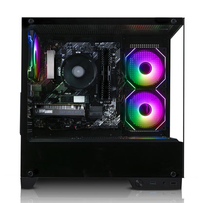 AWD-IT Charger Gaming Desktop PC, AMD Ryzen 5, 32GB RAM, 1TB SSD, RTX 5060 Ti
